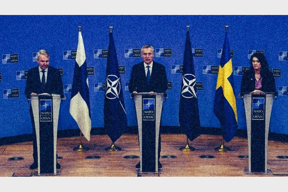 In big shift, Nato invites Finland, Sweden to join