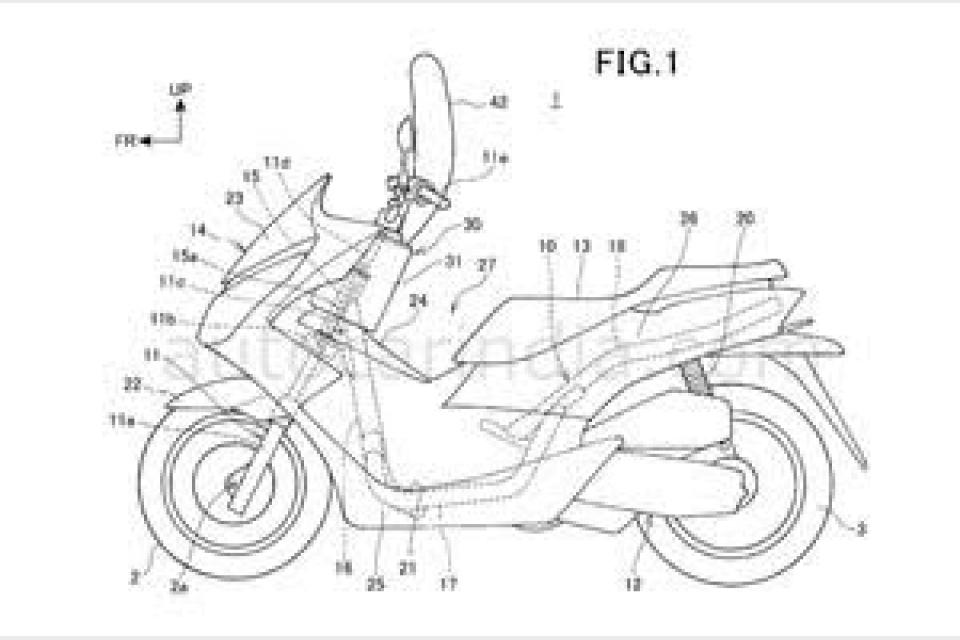Honda patents airbag system for scooters in India