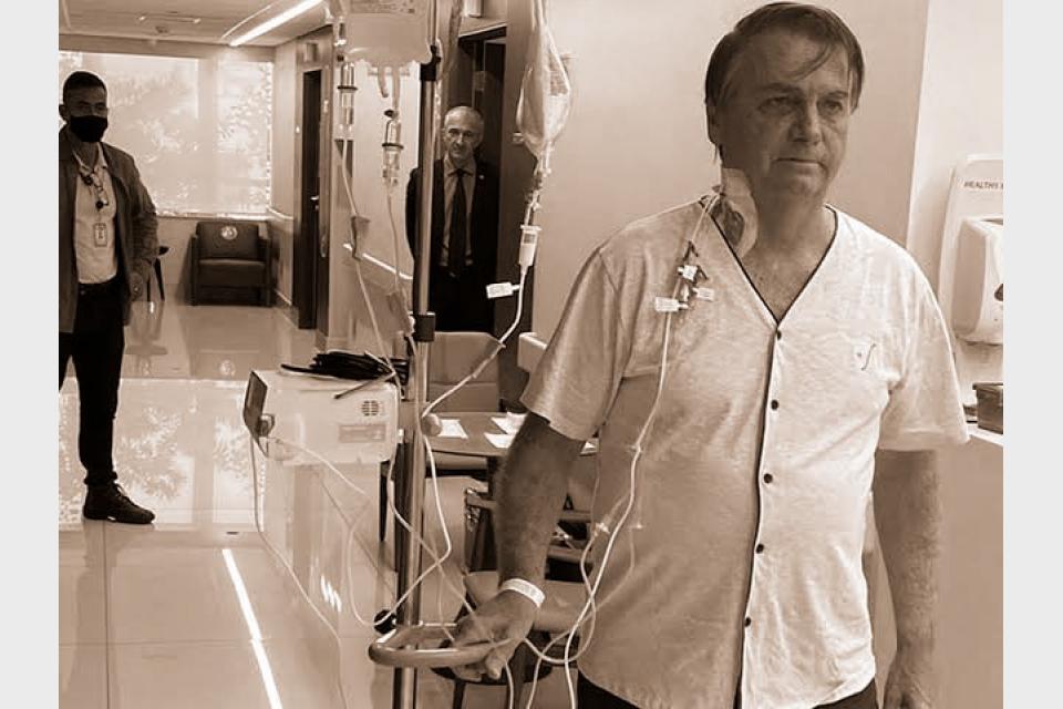 Brazilian President Jair Bolsonaro now stable, was rushed to hospital over intestinal obstruction