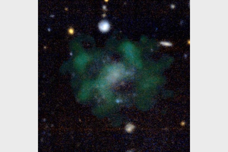 Galaxy Discovered With No Trace of Dark Matter